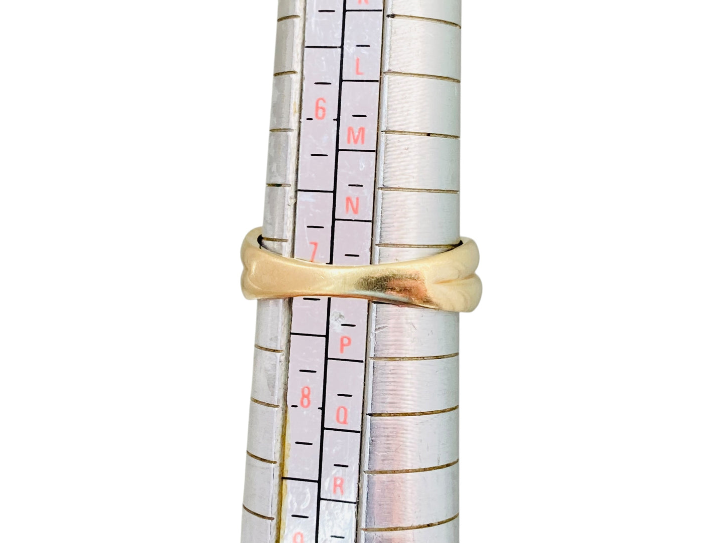 9ct Gold Diamond Crossover Ring