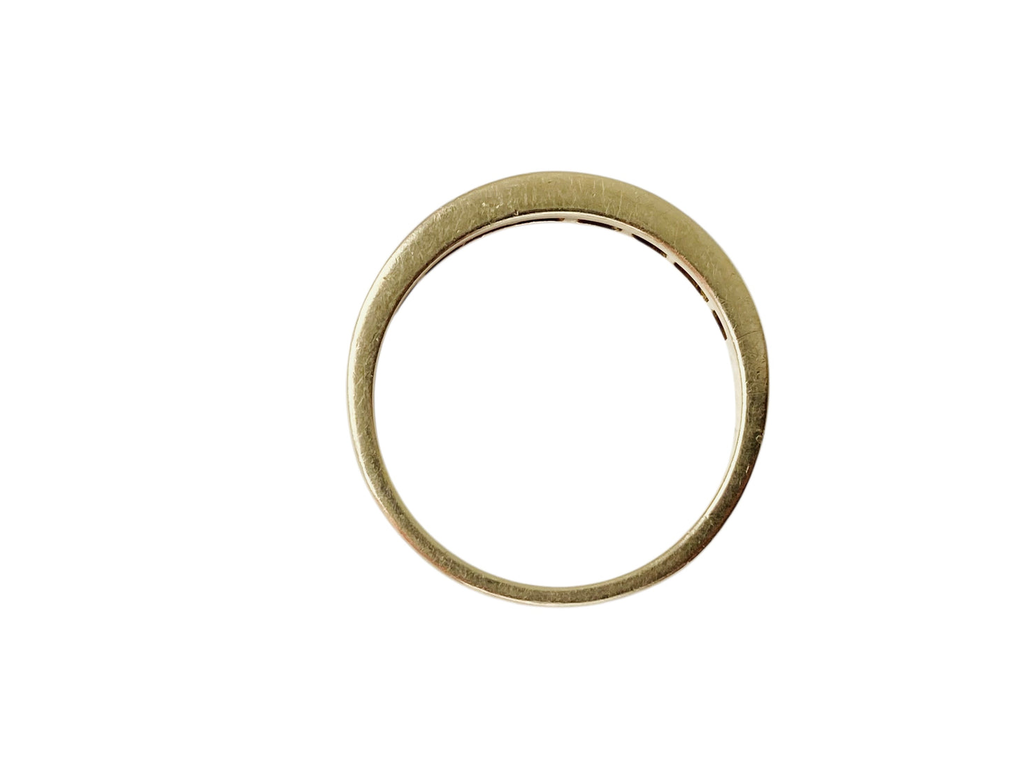9ct Gold Fifteen-Stone Diamond Band Ring