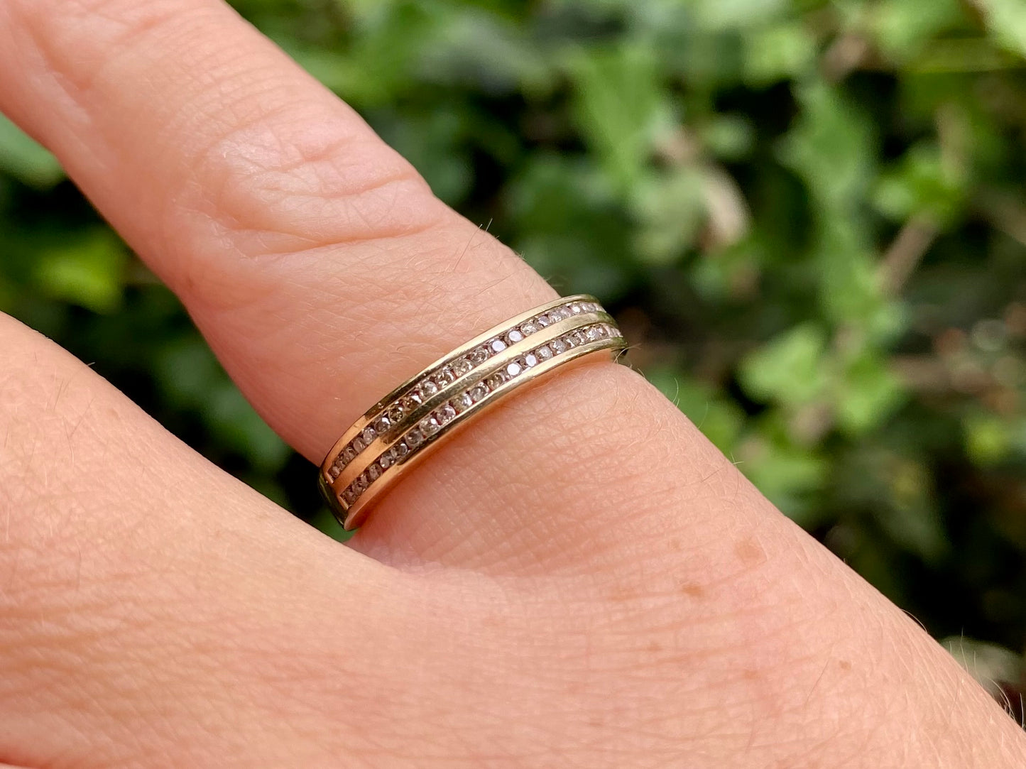 9ct Gold Diamond Ring