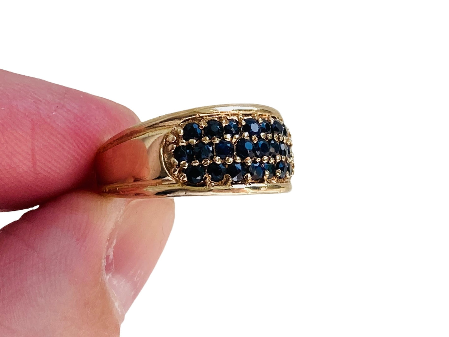 9ct Gold Sapphire Ring