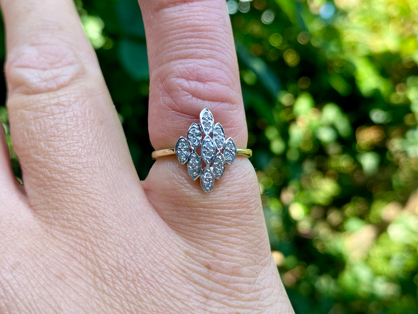 9ct Gold Diamond Ring