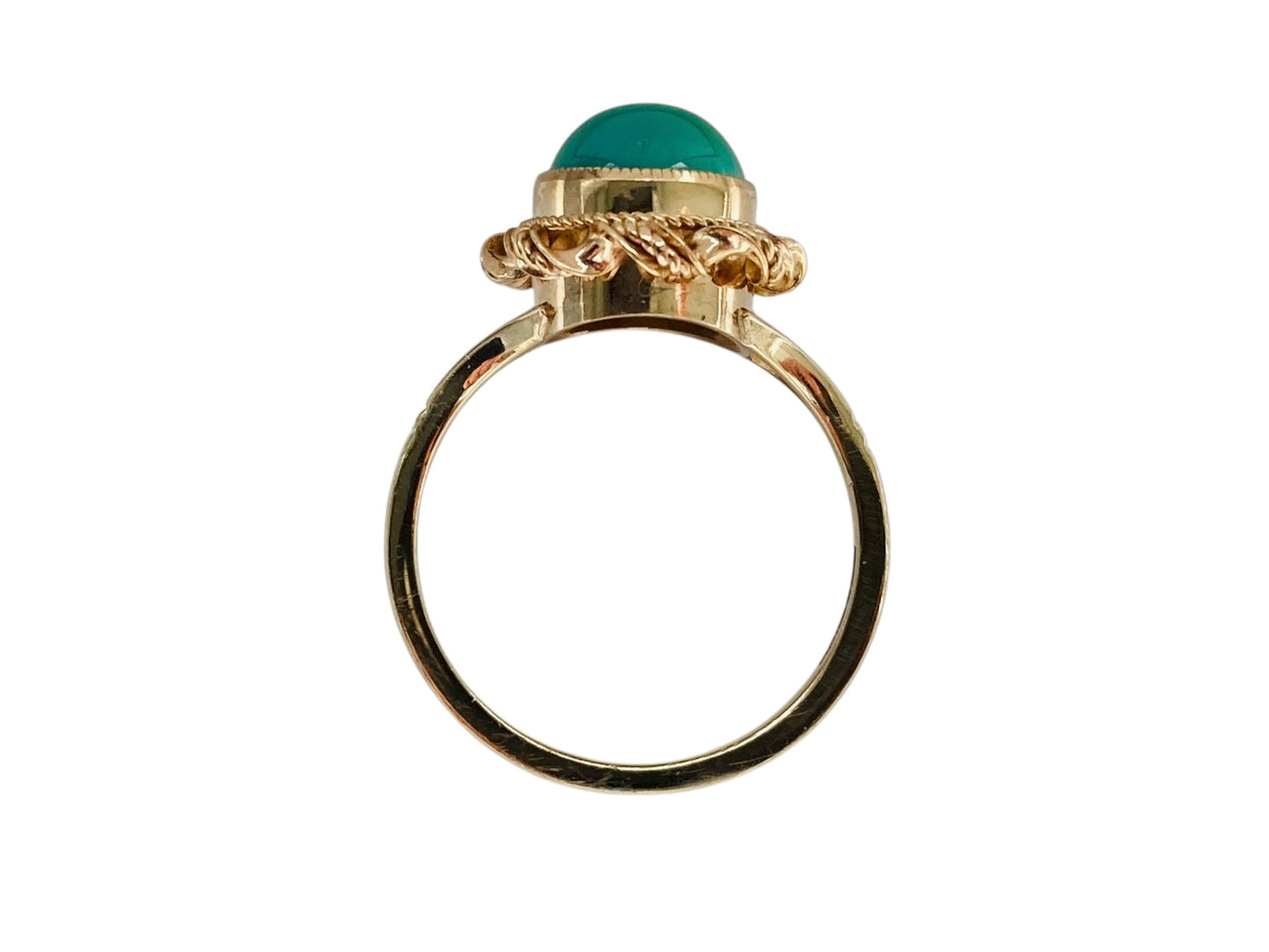 Vintage 9ct Gold Turquoise Ring