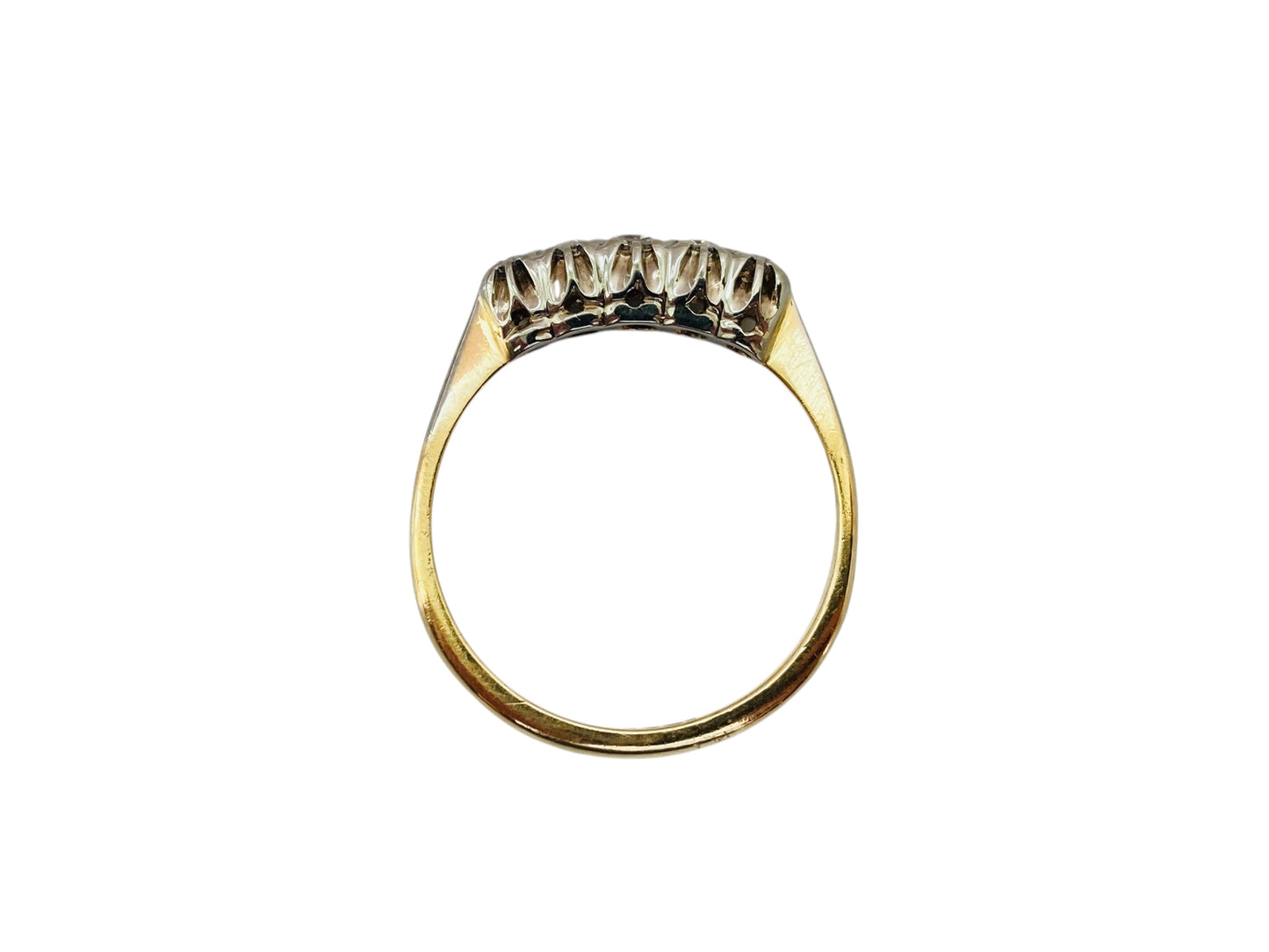 Antique 18ct Gold Diamond Ring