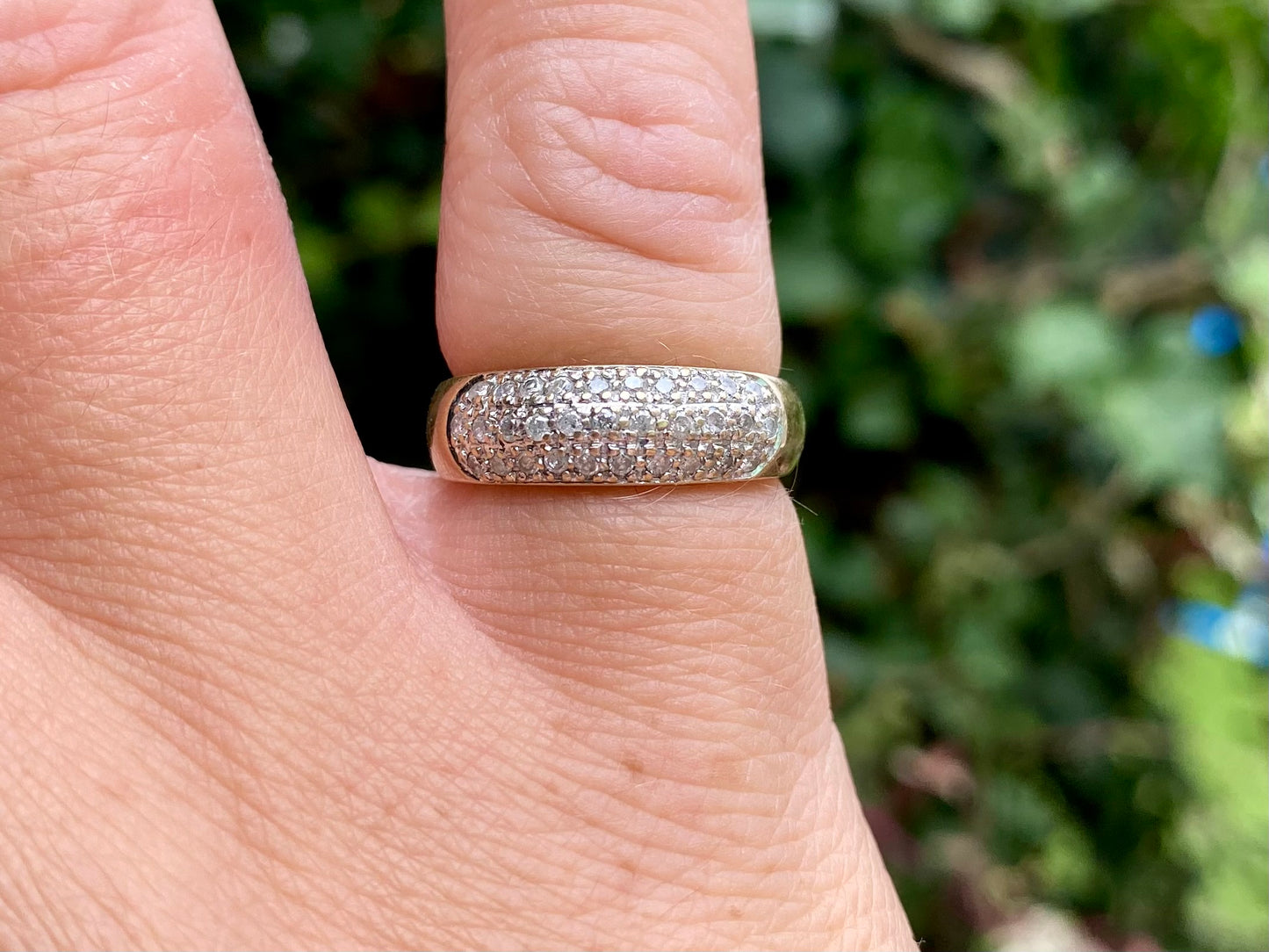 9ct Gold Diamond Ring