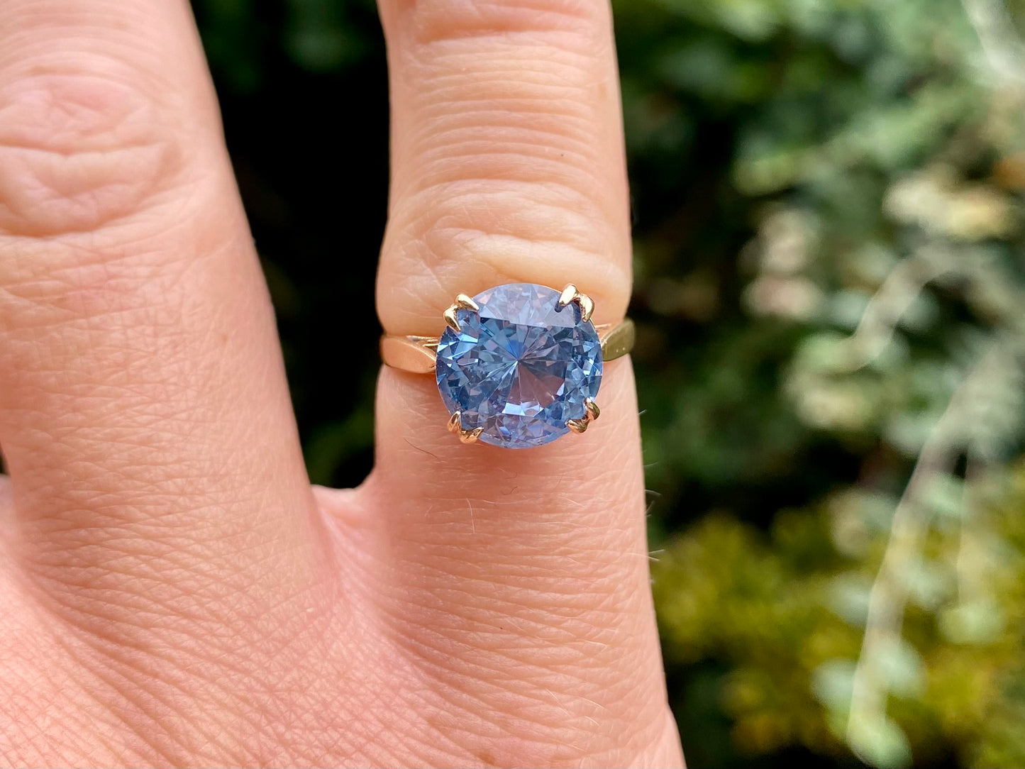 Vintage 9ct Gold Topaz Ring