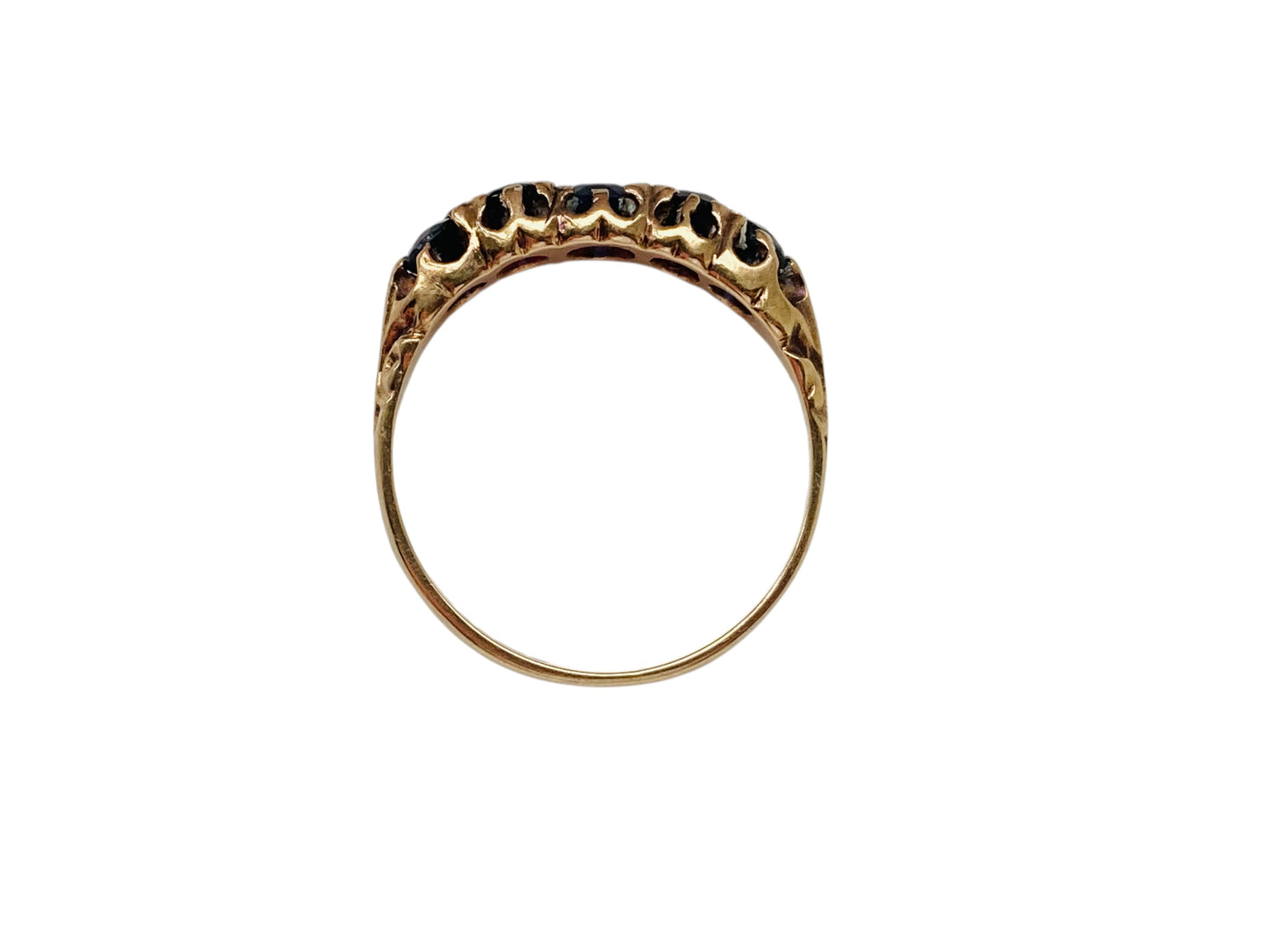 Vintage 9ct Gold Sapphire Ring