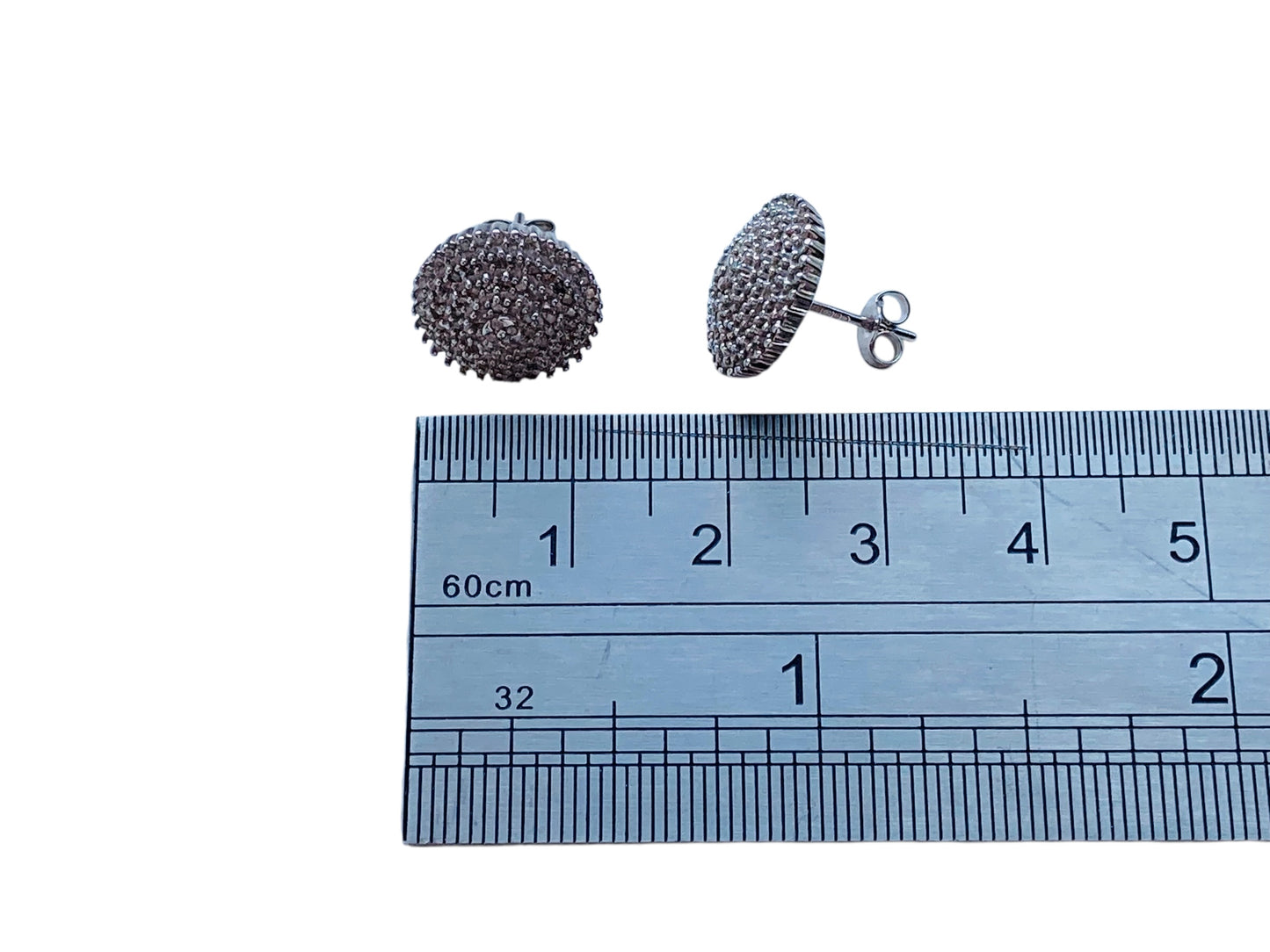 9ct Gold Diamond Earrings