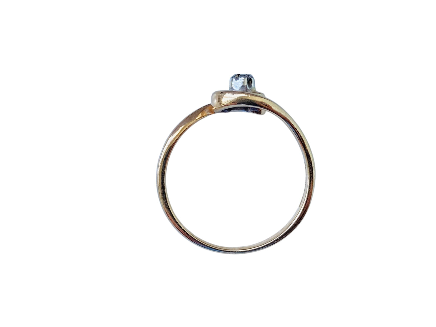 Vintage 9ct Gold Diamond Ring