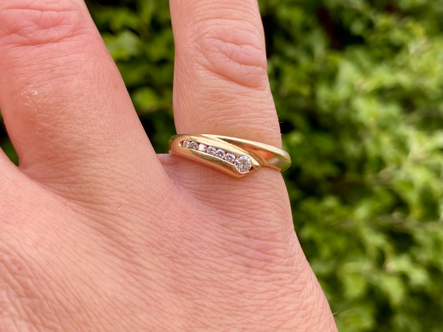 14ct Gold Diamond Ring