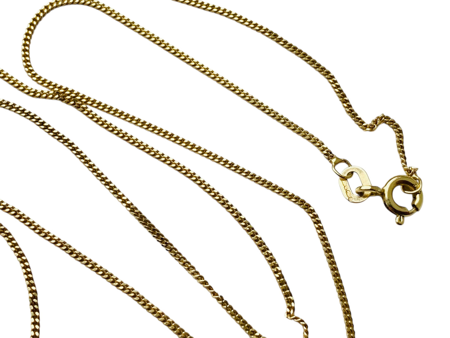 9ct Gold Opal Pendant With Necklace