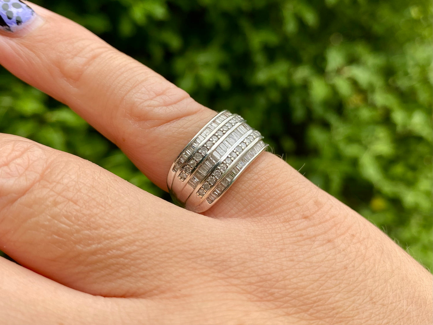 9ct Gold Diamond Ring