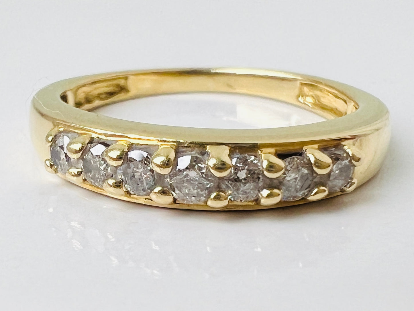 18ct Gold Seven-Stone Diamond Ring