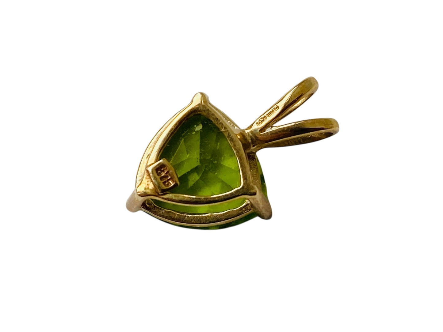 9ct Gold Peridot Pendant