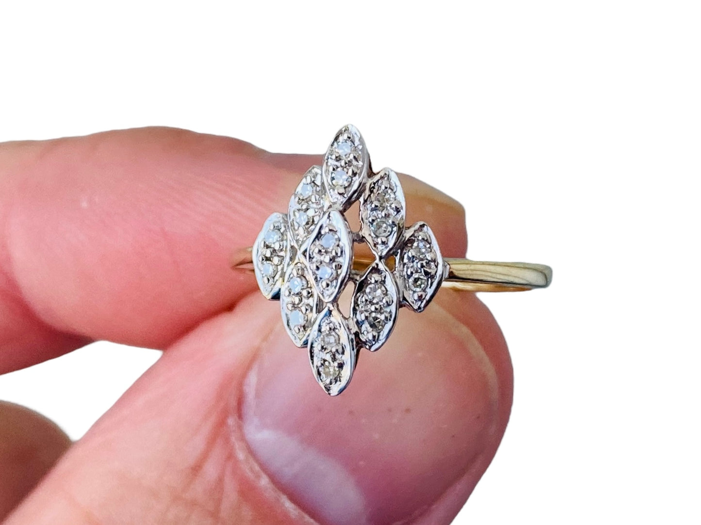 9ct Gold Diamond Ring
