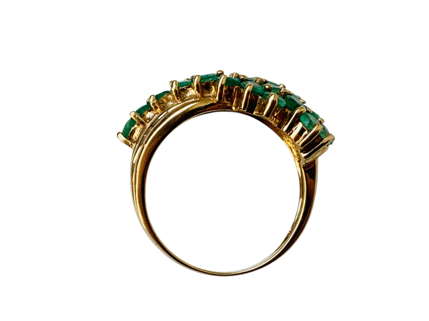 9ct Gold Emerald Ring