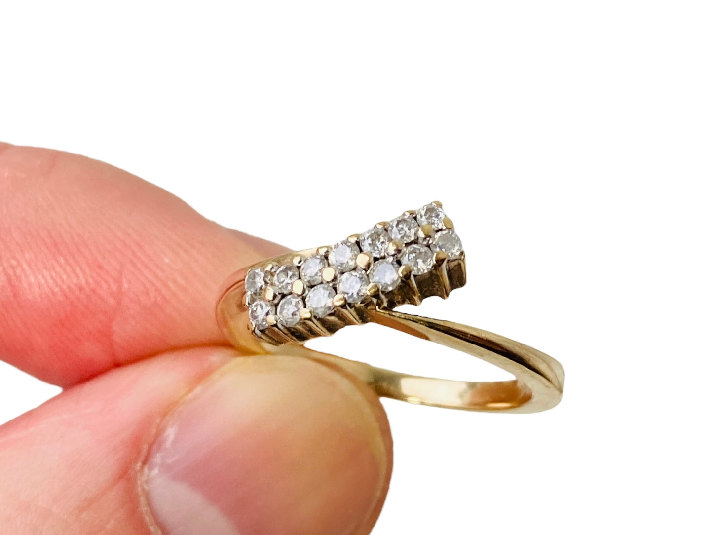 9ct Gold Diamond Ring
