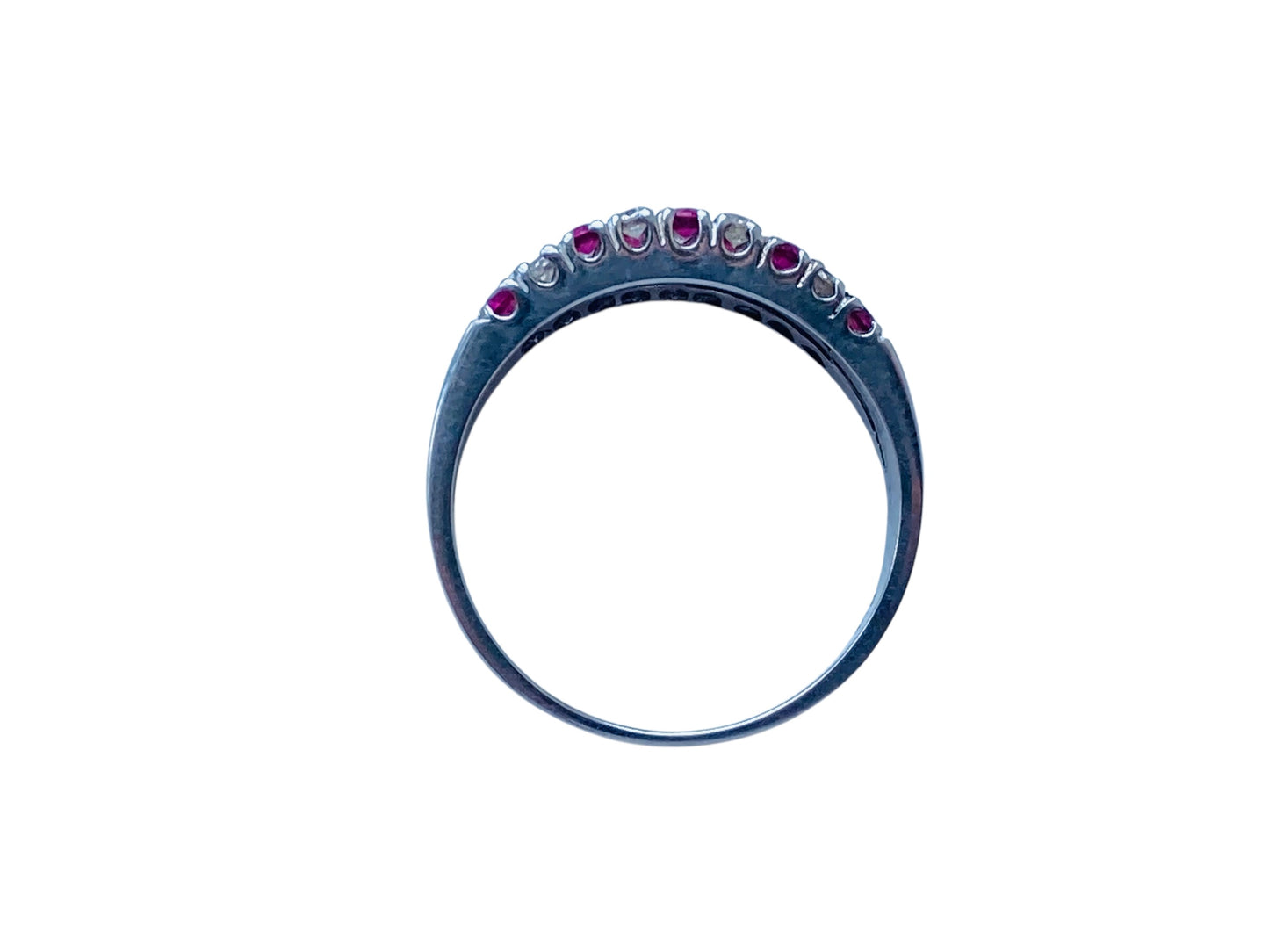 18ct Gold Ruby & Diamond Ring