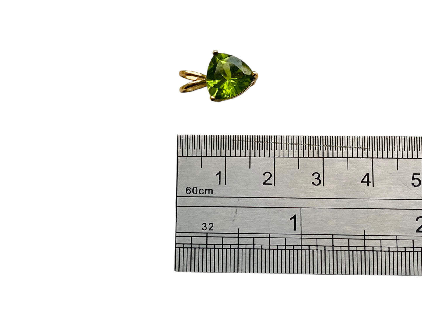 9ct Gold Peridot Pendant
