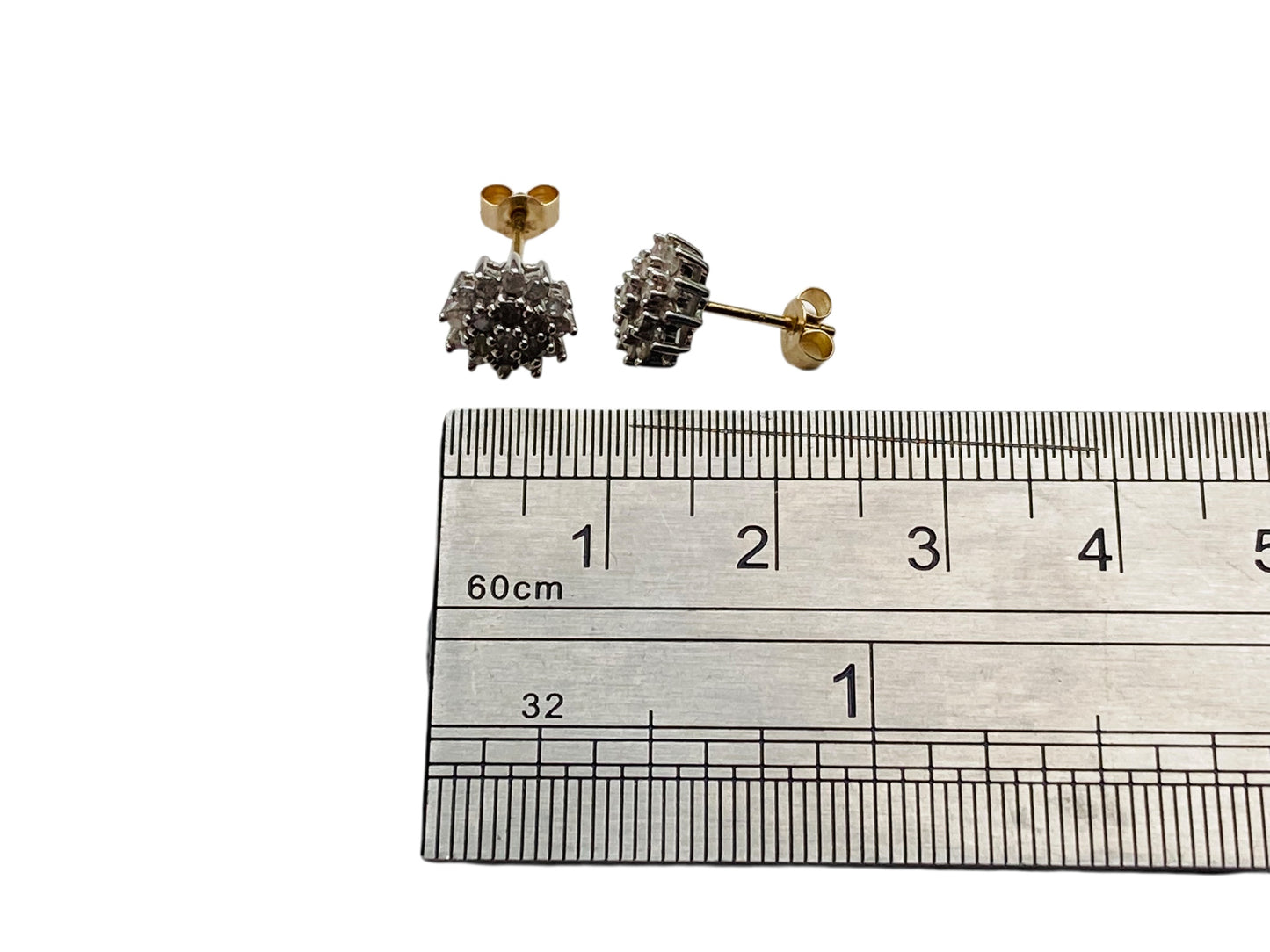 9ct Gold 0.50ct Diamond Earrings