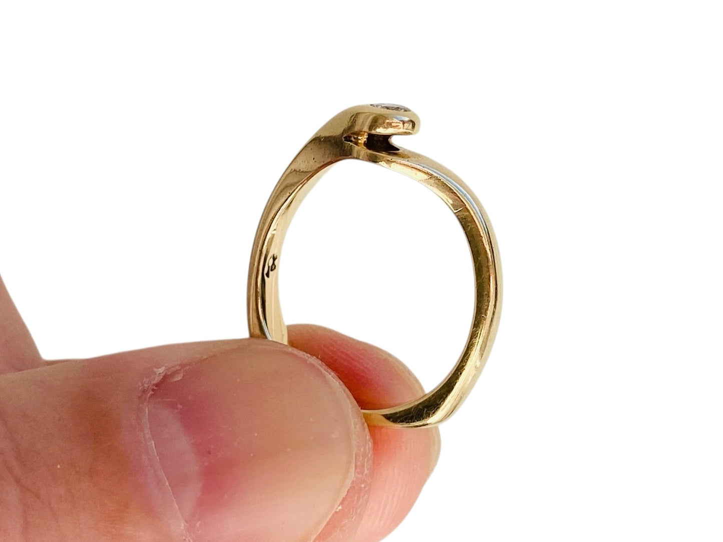 14ct Gold Diamond Ring