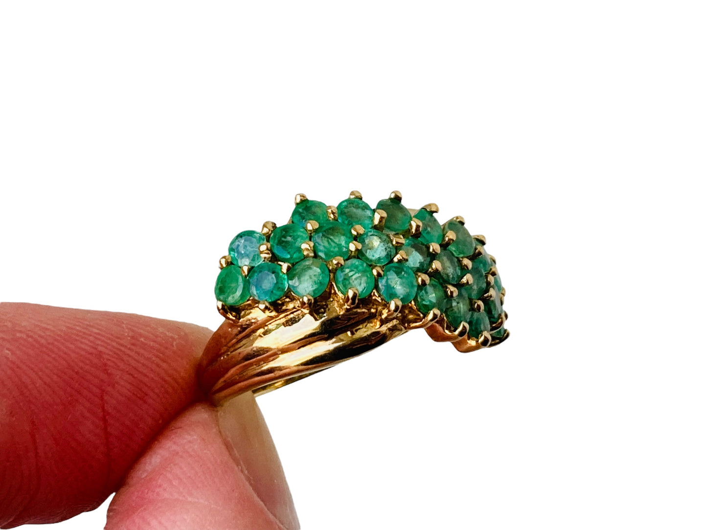 9ct Gold Emerald Ring