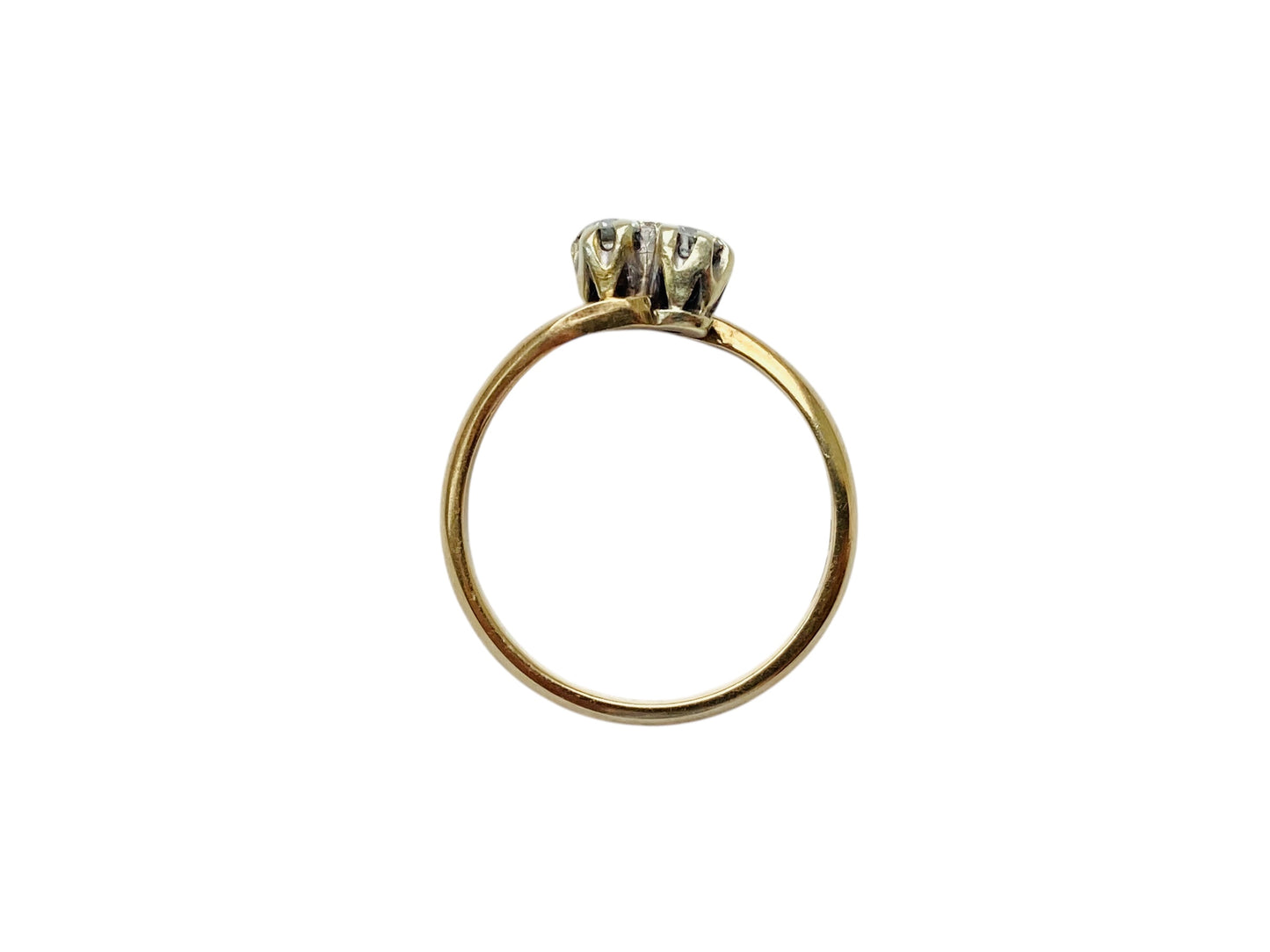9ct Gold Toi Et Moi Diamond Ring