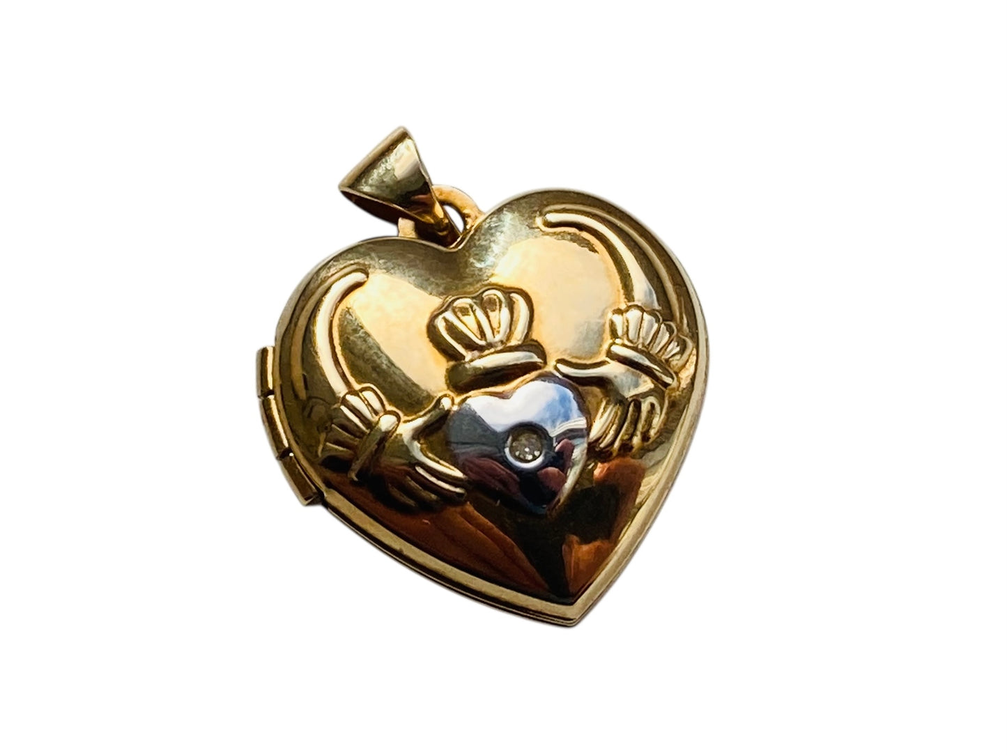 9ct Gold Locket Pendant