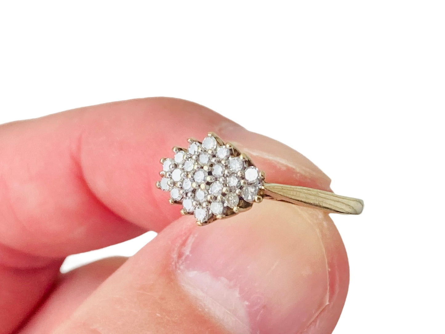9ct Gold Diamond Ring