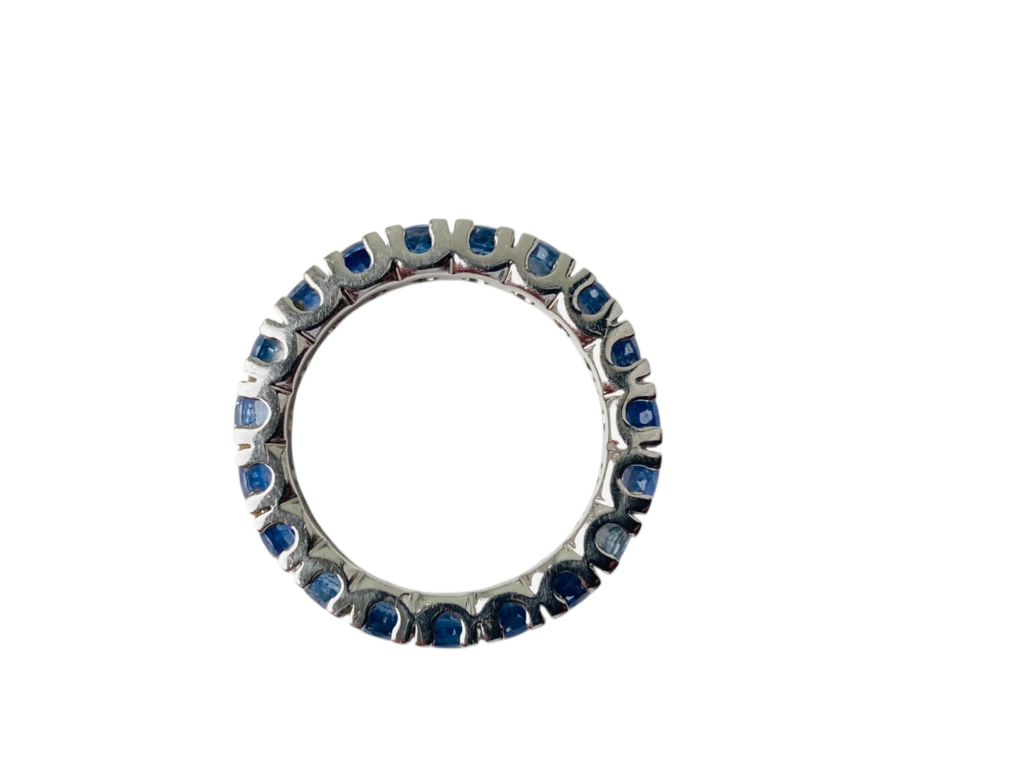 9ct Gold Sapphire Full Band Ring