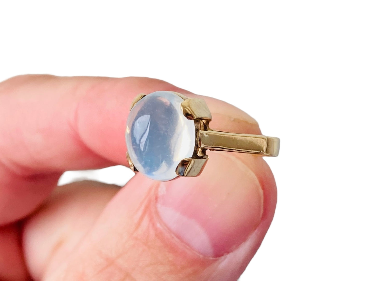 Vintage 9ct Gold Moonstone Ring