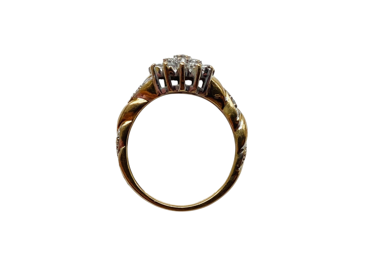 9ct Gold Diamond Ring