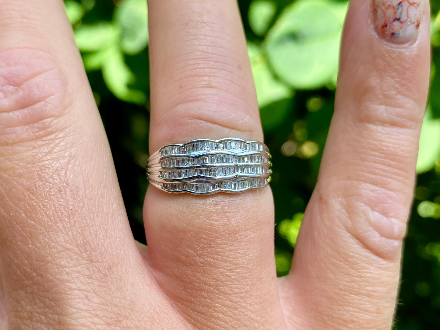 9ct Gold Diamond Ring