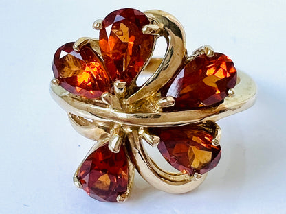 9ct Gold Citrine Ring