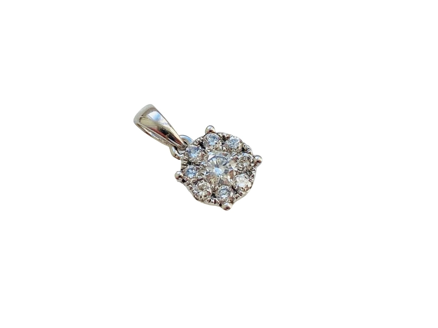 9ct Gold 0.30ct Diamond Pendant