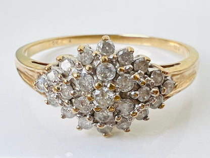9ct Gold Diamond Ring