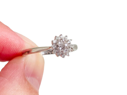 9ct Gold Diamond Ring