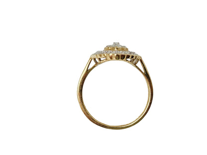 9ct Gold Diamond Ring