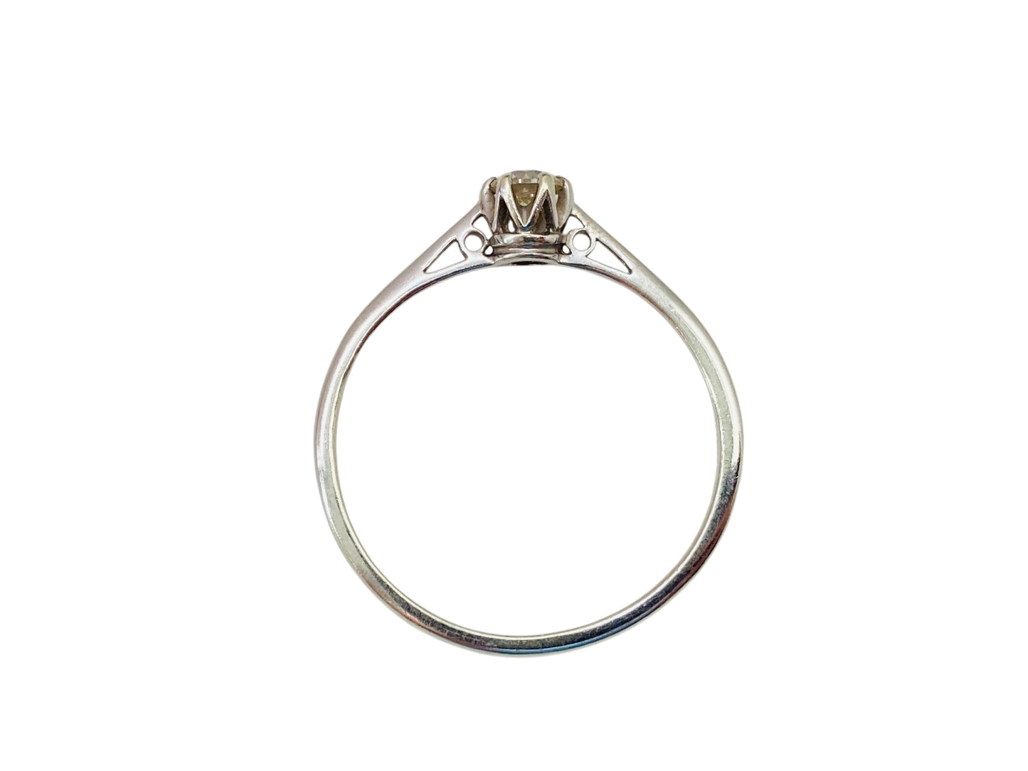 9ct Gold Diamond Solitaire Ring