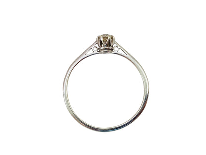 9ct Gold Diamond Solitaire Ring