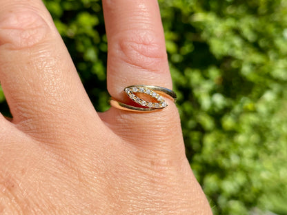 9ct Gold Diamond Ring