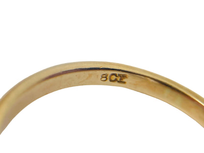 Vintage 18ct Gold Sapphire & Diamond Ring