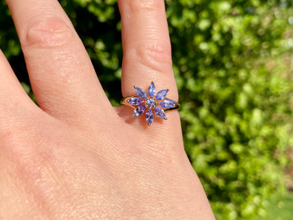 9ct Gold Tanzanite Ring