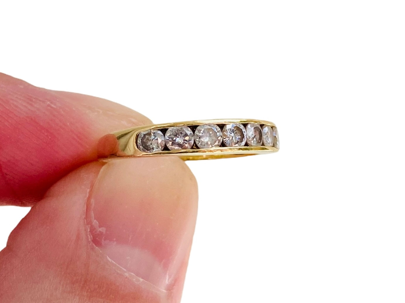 18ct Gold Seven-Stone Diamond Ring