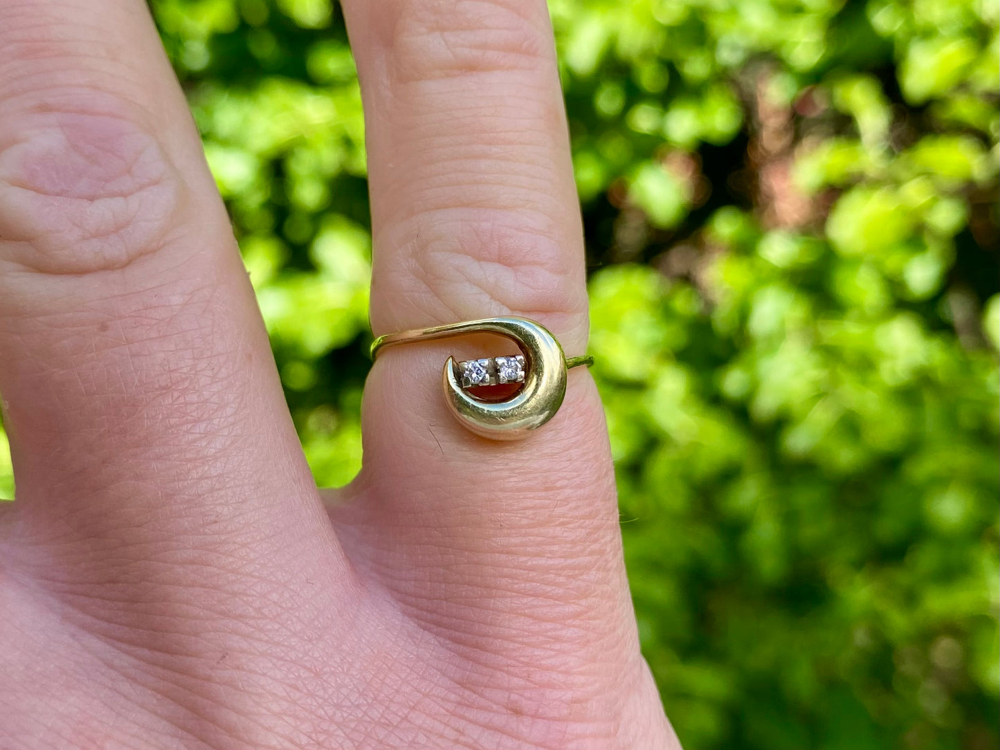 14ct Gold Diamond Ring