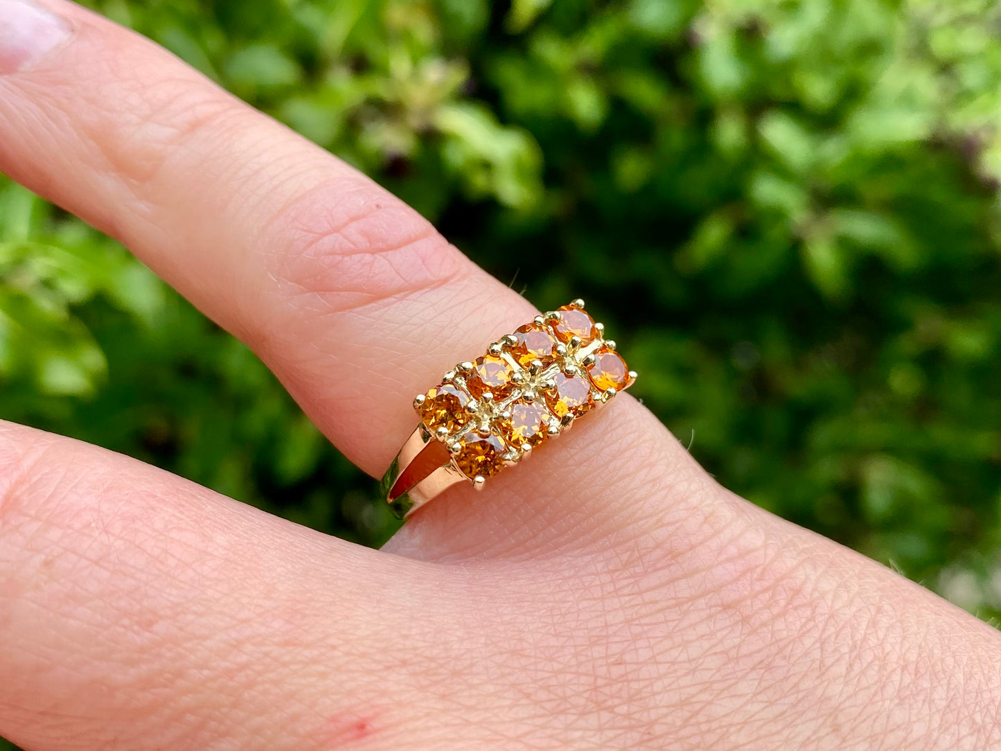 9ct Gold Citrine Ring