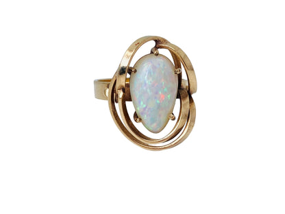 Vintage 9ct Gold Opal Ring