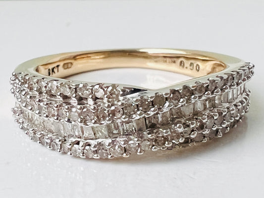9ct Gold 0.50ct Diamond Ring