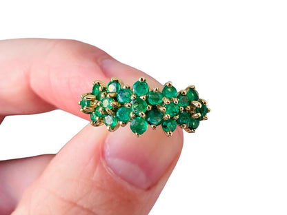 9ct Gold Emerald Ring