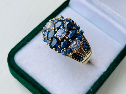 9ct Gold Sapphire Ring