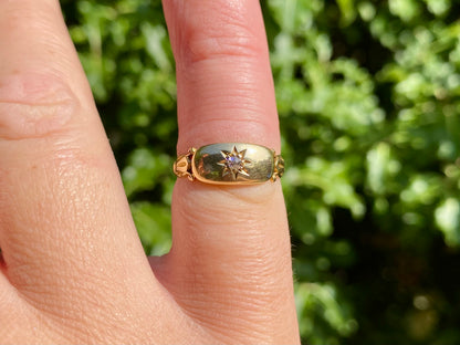 Antique Victorian 18ct Gold Diamond Ring